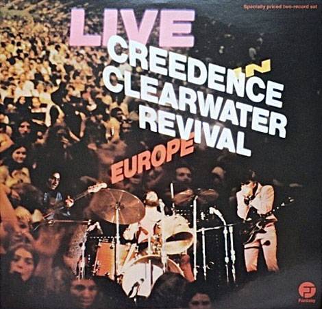Creedence Clearwater Revival Live In Europe [lp vk can]